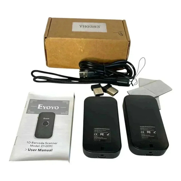 Eyoyo EY-009C 1D Wireless Bluetooth USB Barcode Scanner Set for Phone Tablet PC - Picture 5 of 6